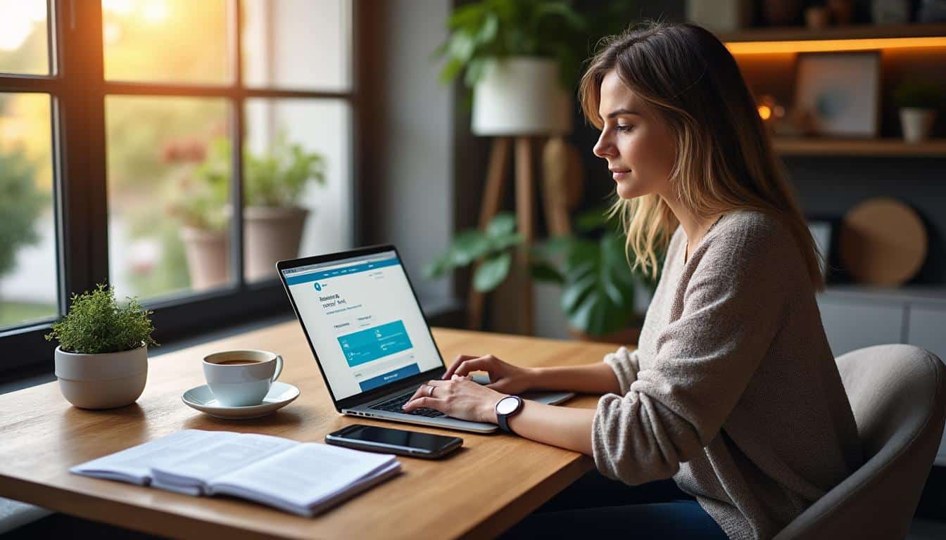 Illustration: Comment accéder et gérer efficacement son espace personnel chez Aviva
