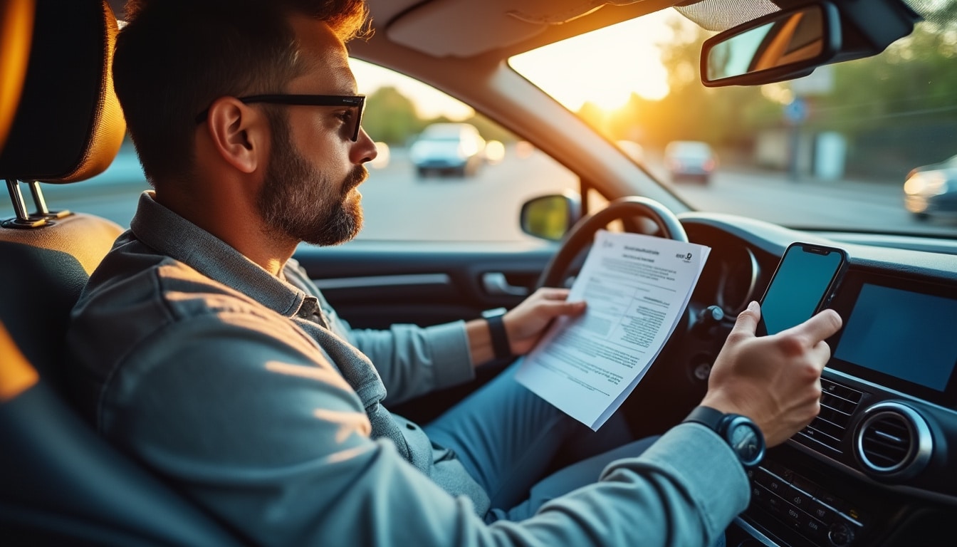 Illustration: Comprendre le fonctionnement d’une assurance auto temporaire d’un mois