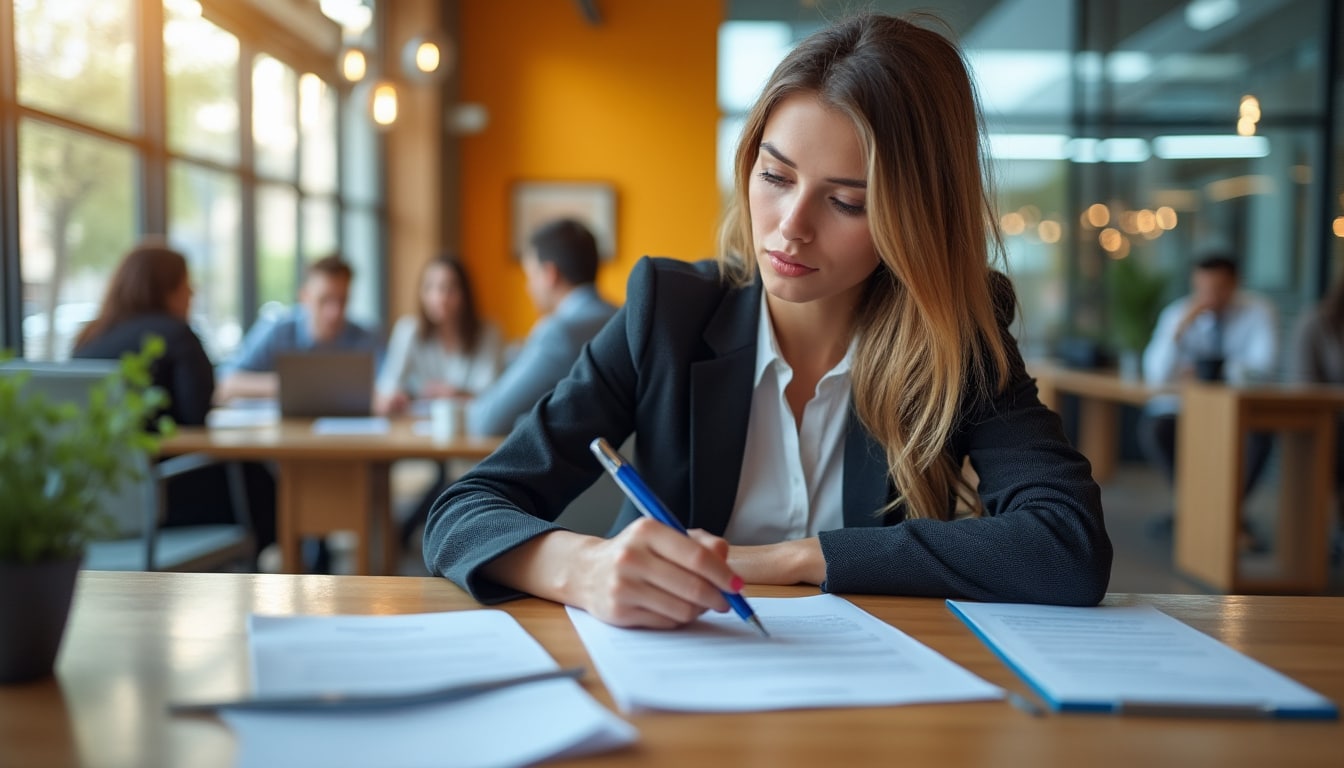 Illustration: Pourquoi la lettre de motivation est-elle indispensable pour un stage bancaire ?