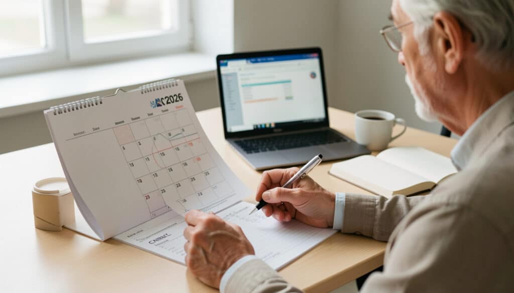 Dates de paiement de la pension CNRACL en 2026