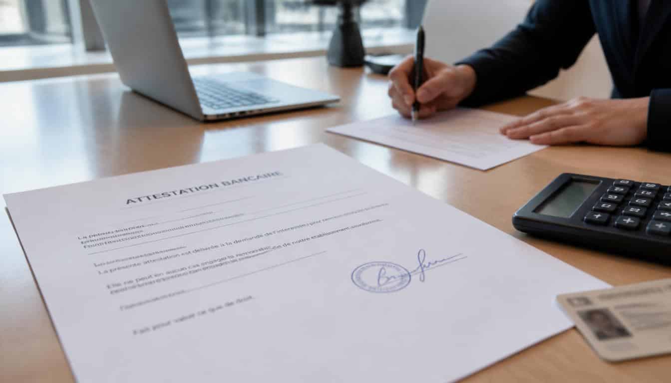 Attestation bancaire : utilité, demande et modèle